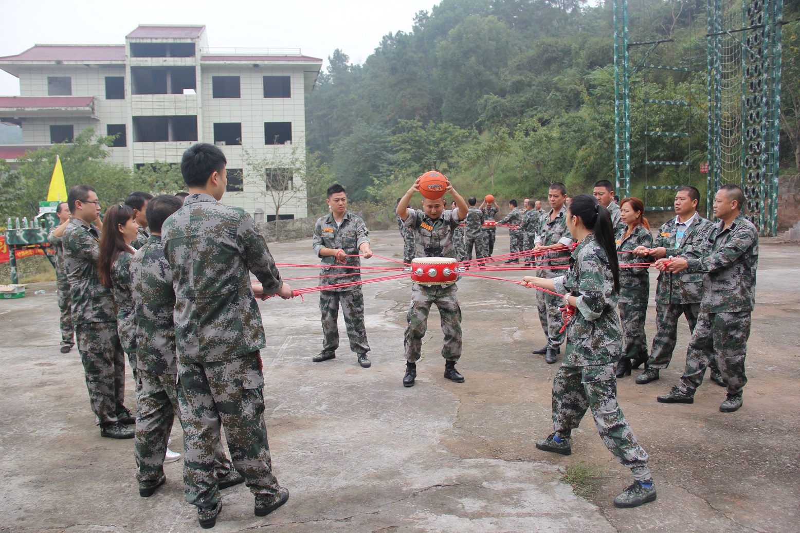 泸州市人防三防专业队开展脱产集训